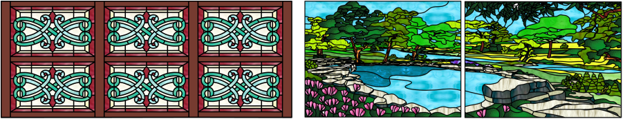 Stained Art Glass Windows